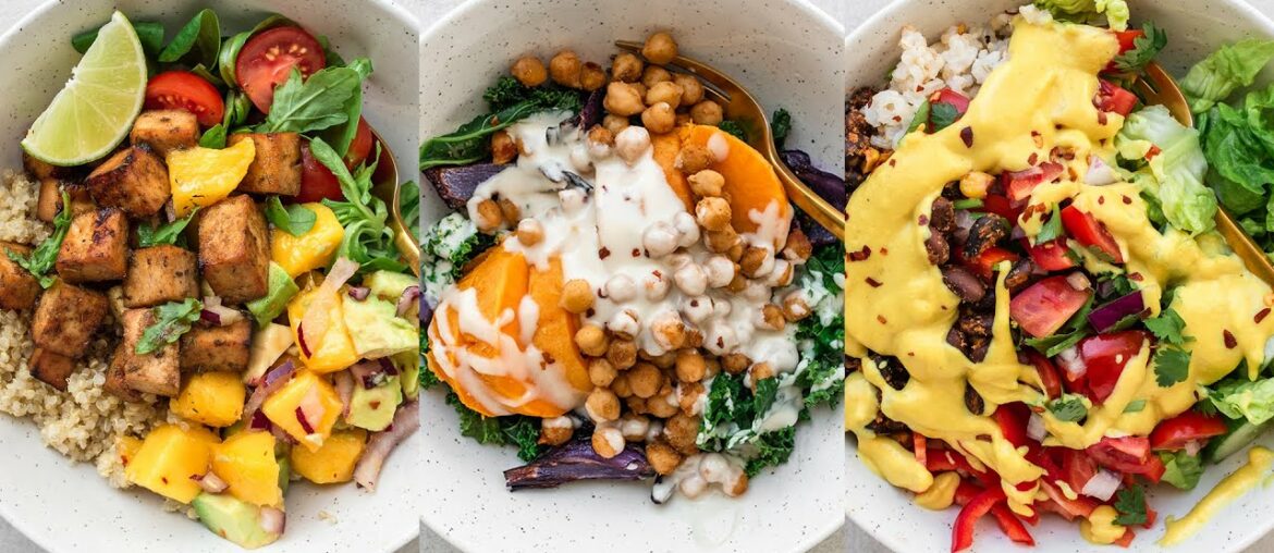 BALANCED BOWLS / whole food plant based (full recipes)