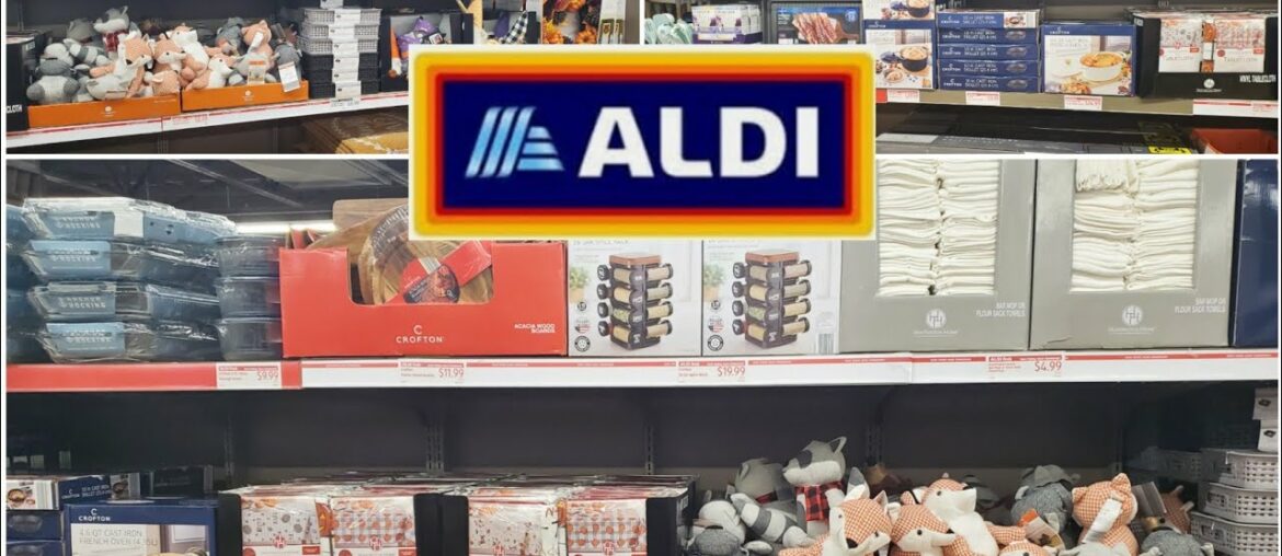 ALDI * ALL NEW IN STORE SHOP WITH ME