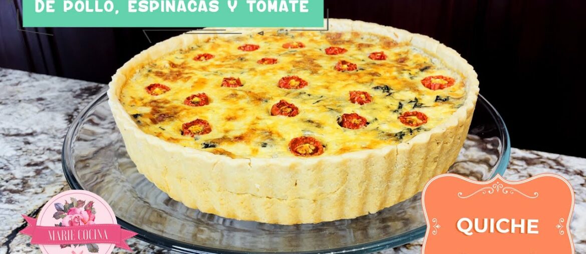 QUICHE GOURMET HECHO EN CASA