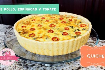 QUICHE GOURMET HECHO EN CASA