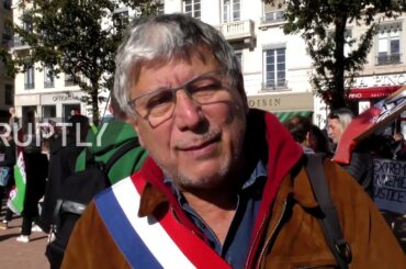 France: Anti-fascist protesters take to Lyon streets against far-right extremism