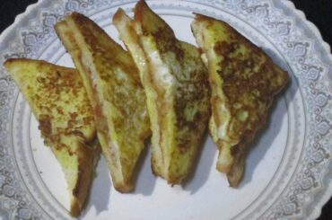 Potato Soy Chunk French Toast Sandwich/Dinner Recipes/Snack Recipes/Toast Recipes/Potato Recipes 942