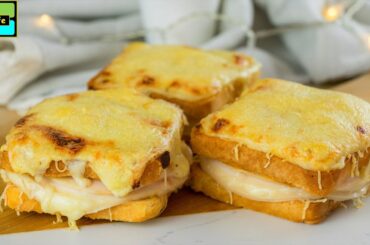French Sandwich (Croque Monsieur) / Easy Breakfast Recipe