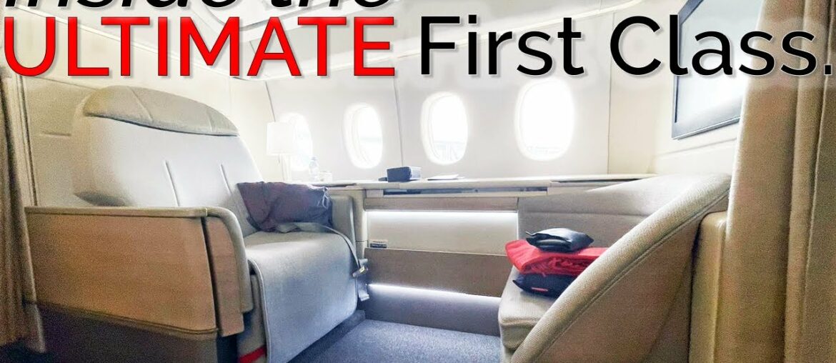 INSIDE Air France La Premiere! The PERFECT FIRST CLASS Cabin?