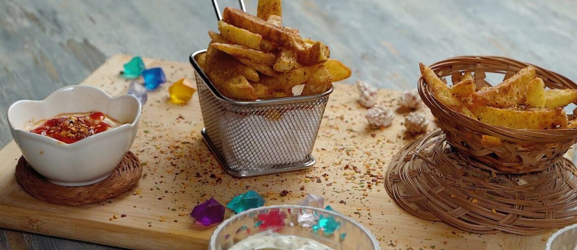 Crispy French Fries With 4 Delicious Dipping Sauce Recipes