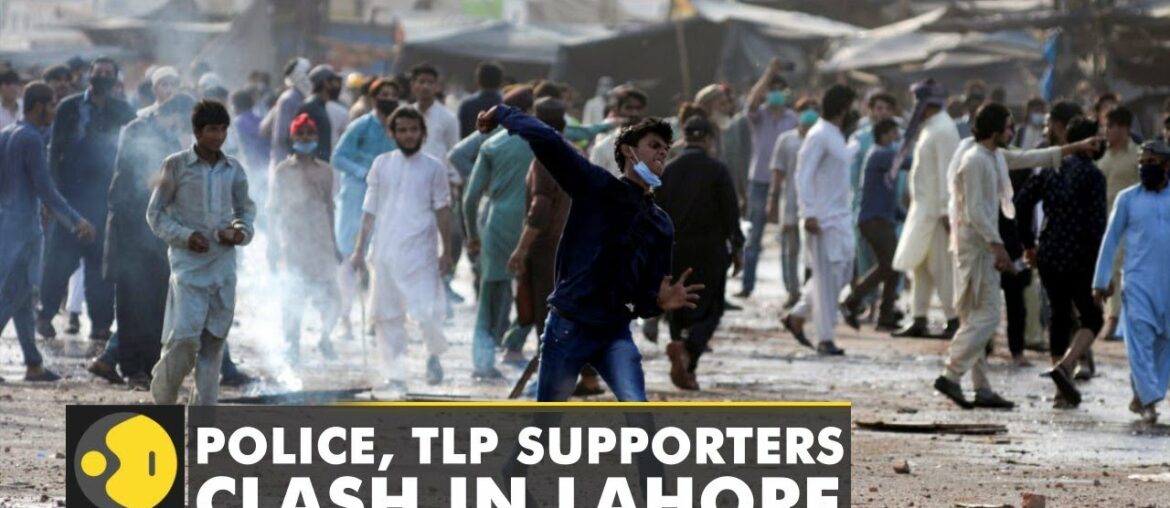 Pakistan: TLP members damage public property, clash with security forces in Lahore | English News Pakistan: TLP members damage public property, clash with security forces in Lahore | English News