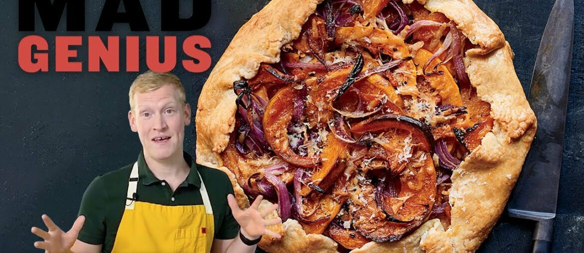 The Trick to Making the Flakiest Crust Ever | Curried Squash Galette | Mad Genius | Food & Wine The Trick to Making the Flakiest Crust Ever | Curried Squash Galette | Mad Genius | Food & Wine