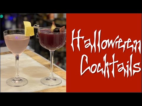 Halloween Cocktails – The Cadaver Reviver and The Nightmare Halloween Cocktails - The Cadaver Reviver and The Nightmare