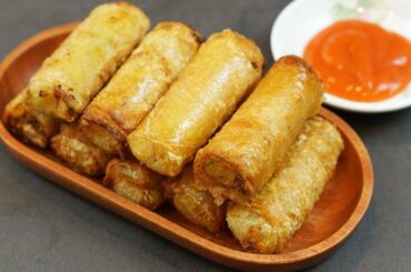 Potato Spring Rolls ! Crispy French Fries ! Make this Potato Recipes and you will be amazed