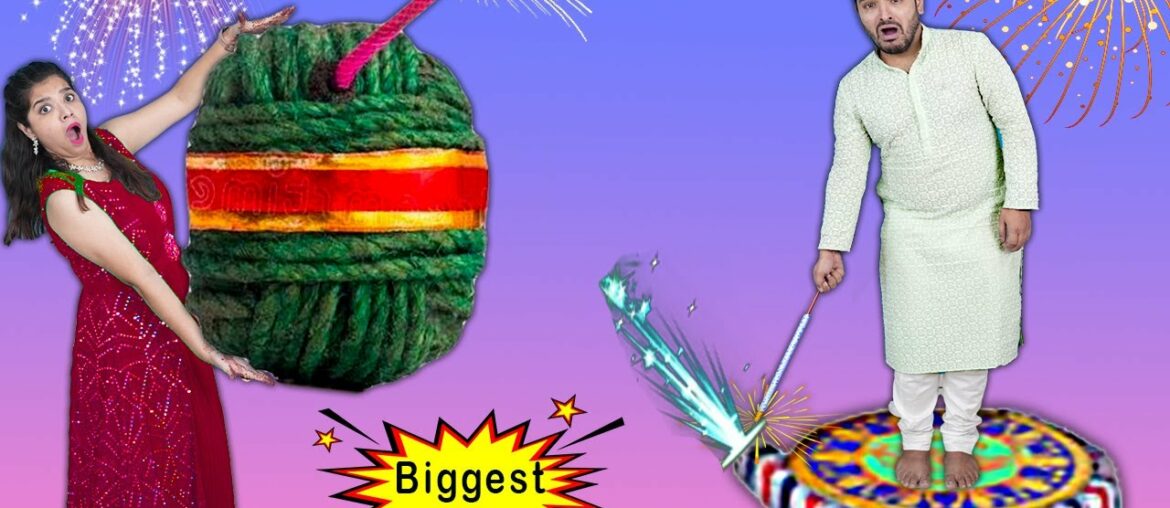 Biggest Firecrackers Challenge (Diwali Special Edition) | Hungry Birds Biggest Firecrackers Challenge (Diwali Special Edition) | Hungry Birds