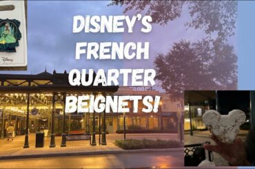 Beignets at Disney's Port Orleans French Quarter!