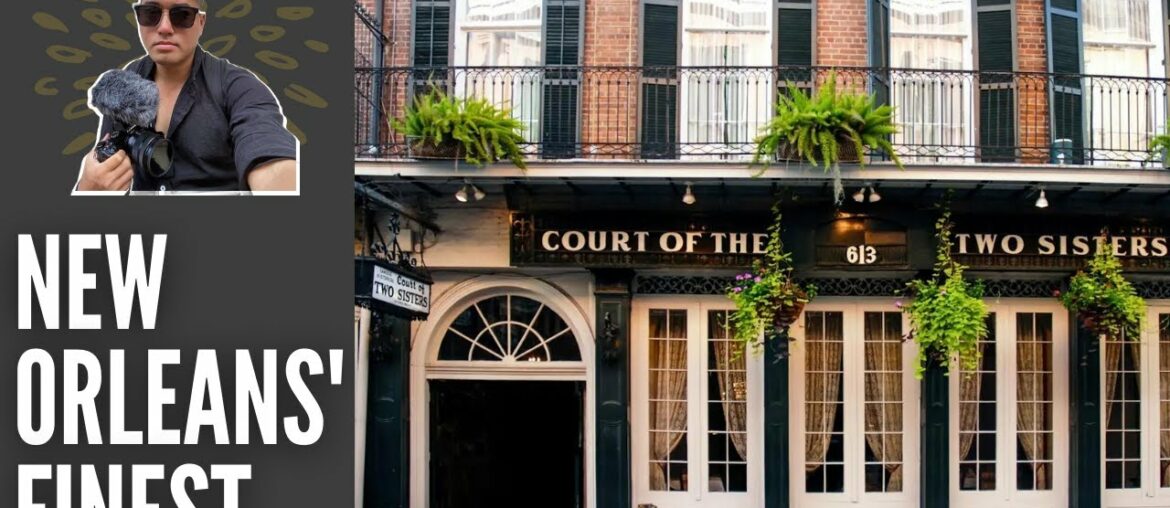 New Orleans' Finest Restaurant I The Court of the Two Sisters I French Quarter I Most Elegant Foods.