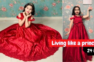 Challenge - Living Like A Princess - 24 Hours | #LearnWithPari