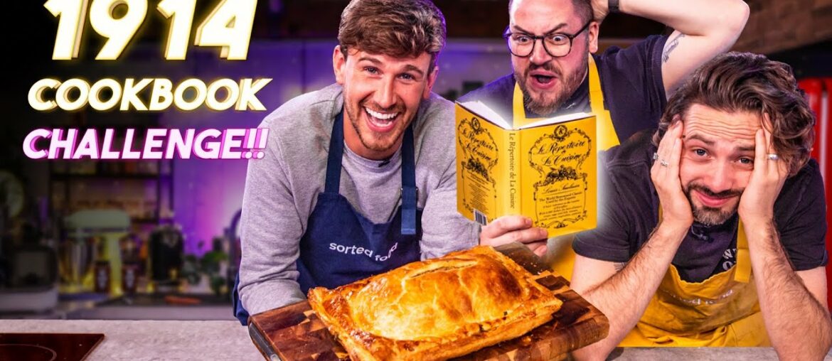 Cooking from a 100+ Year Old Cookbook from 1914!! | SORTEDfood Cooking from a 100+ Year Old Cookbook from 1914!! | SORTEDfood