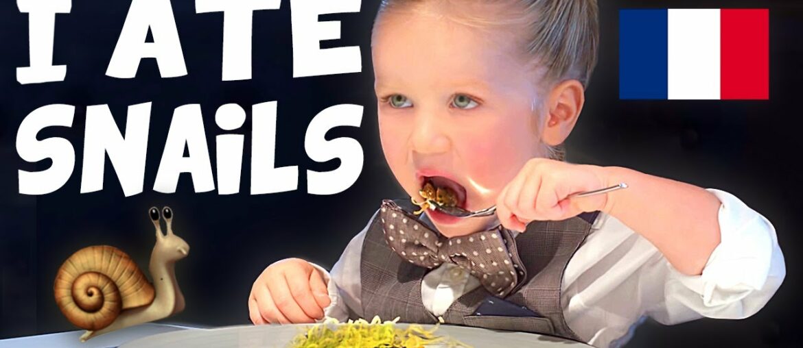 Toddler Eats French Cuisine! (Escargot, Duck) Toddler Eats French Cuisine! (Escargot, Duck)