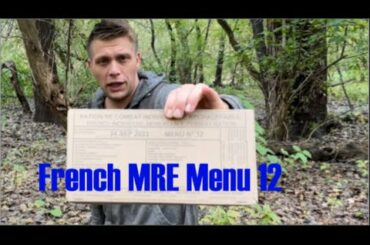 French MRE Menu 12