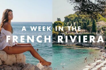 travel with me to nice, france | ultimate gal’s trip to the french riviera