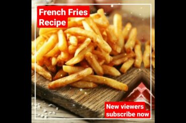 French Fries Recipe#frenchfries #frenchfriesrecipe