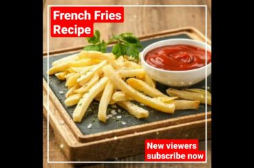 French Fries Recipe#frenchfries #frenchfriesrecipe