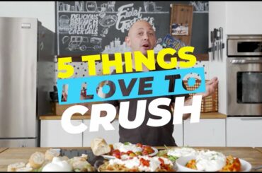 5 Things I Love to Crush | Burrata Cheese Dishes | Fidel Gastro