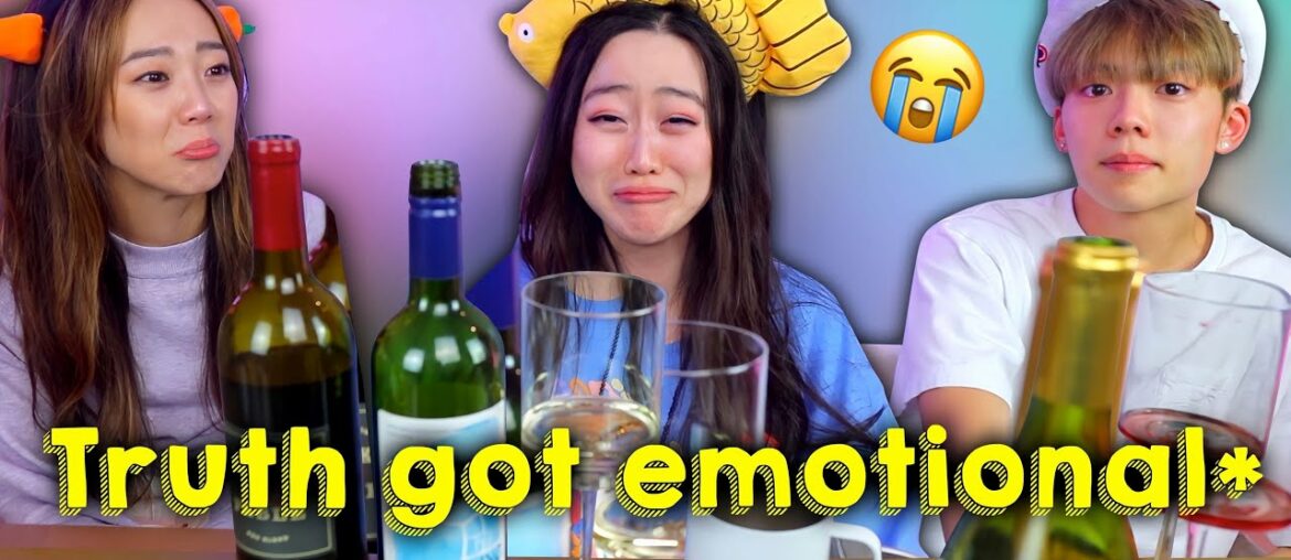 Siblings TRUTH OR DRINK Challenge *why did we cry...