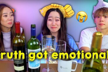 Siblings TRUTH OR DRINK Challenge *why did we cry...