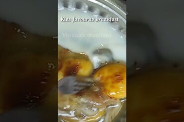 French Toast recipes | Kids Healthy breakfast Recipes tamil | Breakfast ideas | sweet recipes Tamil|