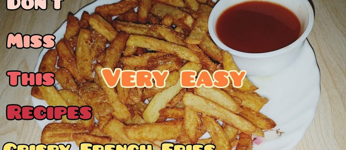Crispy French Fries very easy homemade | sultan Khan recipe