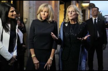 Jill Biden Meets and Sips White Wine with France's Brigitte Macron Ahead of Summit 'Just Like Sis