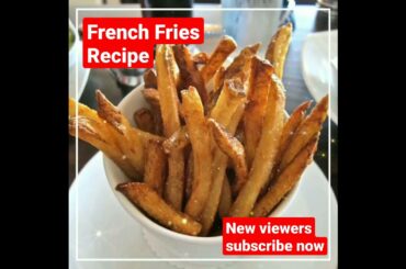 French Fries Recipe#frenchfries #frenchfriesrecipe
