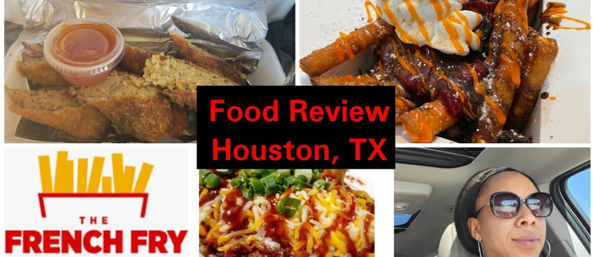 (VLOG) HOUSTON RESTAURANTS REVIEW| THE FRENCH FRY HOUSE| YELP FOOD REVIEW|  #BLACKOWNED #halloween