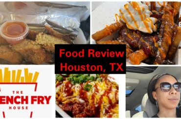 (VLOG) HOUSTON RESTAURANTS REVIEW| THE FRENCH FRY HOUSE| YELP FOOD REVIEW|  #BLACKOWNED #halloween