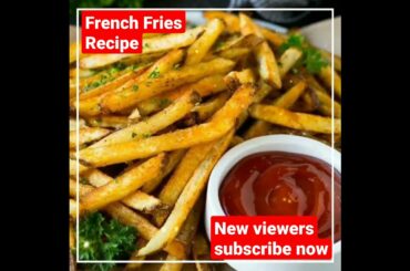 French Fries Recipe#frenchfries #frenchfriesrecipe