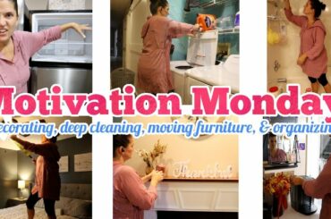 Motivation Monday | Decorating | Moving Furniture | Cleaning | Finding Dinner