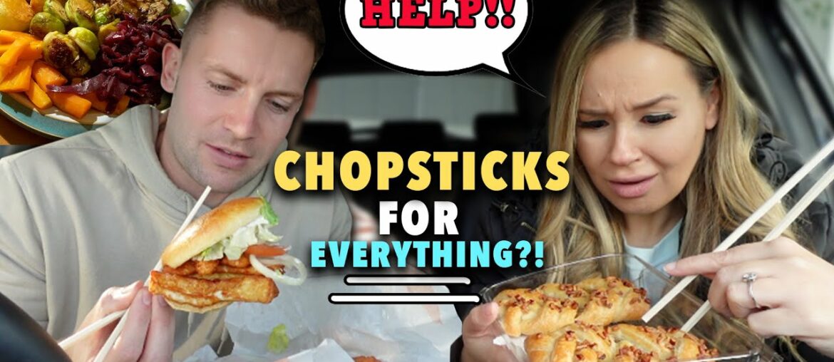 We ate every meal using ONLY CHOPSTICKS and here's how it went… We ate every meal using ONLY CHOPSTICKS and here's how it went...