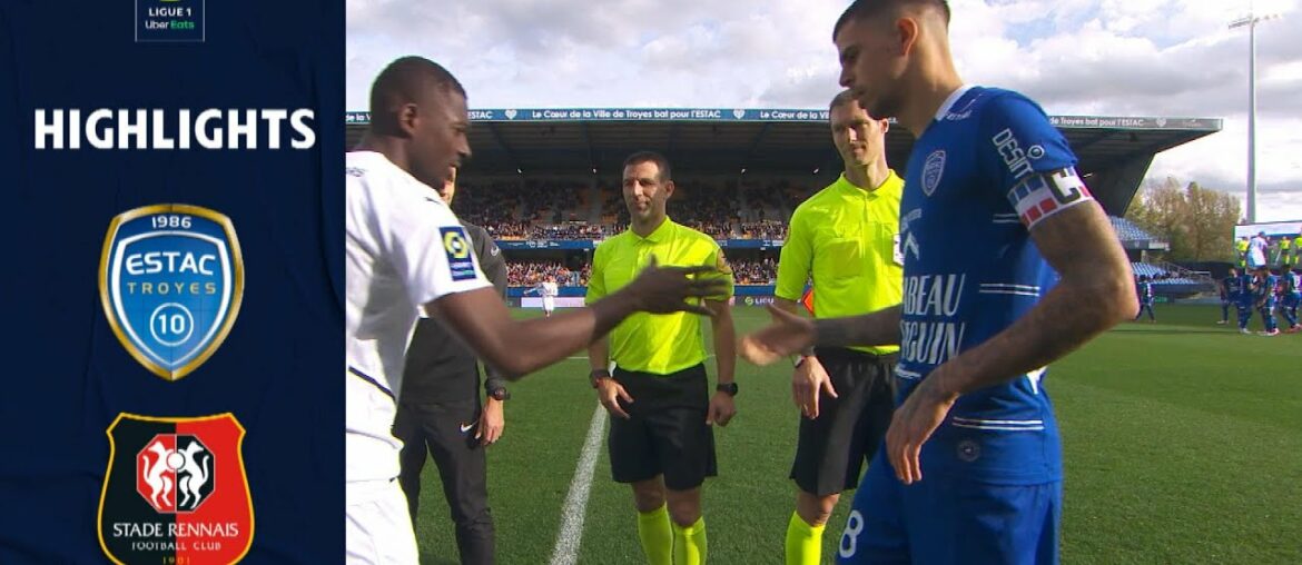 ESTAC TROYES - STADE RENNAIS FC (2 - 2) - Highlights - (ESTAC - SRFC) / 2021-2022