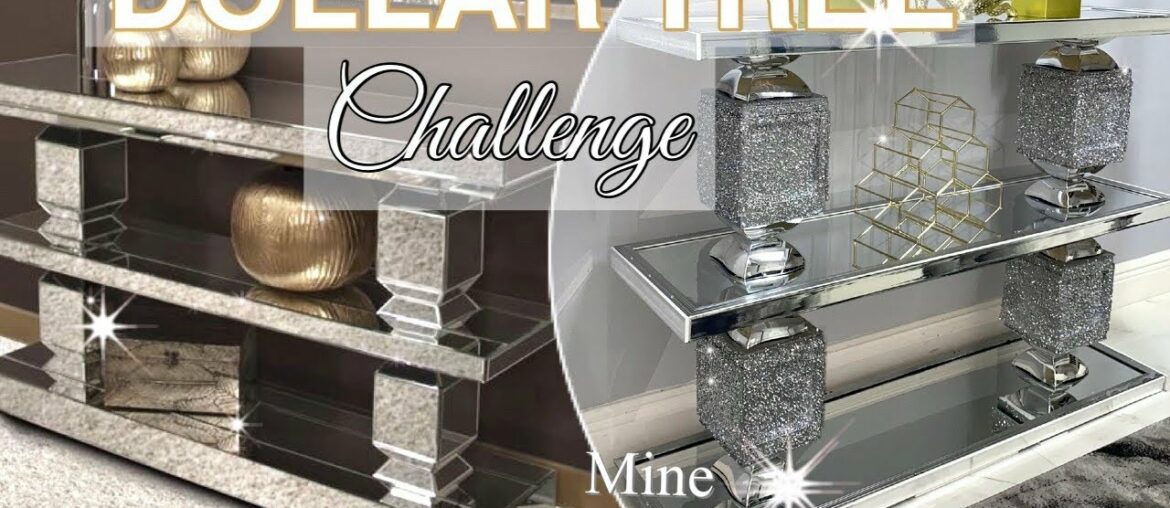 DOLLAR TREE Dining Wall Show Room TABLE! DIY TABLE that Looks Like the Real Deal!