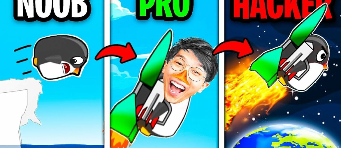 NOOB vs PRO vs HACKER In LEARN TO FLY!? (ALL LEVELS!) NOOB vs PRO vs HACKER In LEARN TO FLY!? (ALL LEVELS!)