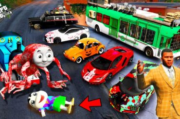 GTA 5 : Shinchan & Pinchan Collecting Rare Monster Dangerous Cars in GTA 5 ! (GTA 5 mods)