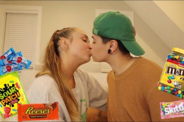 THE CANDY KISSING CHALLENGE!
