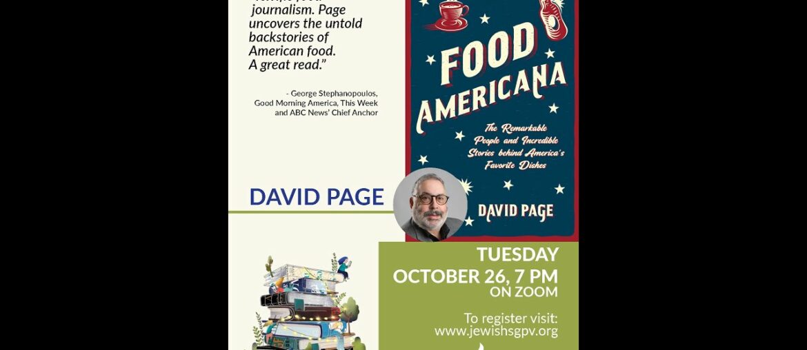 2021 Jewish Book Festival - David Page (Food Americana)