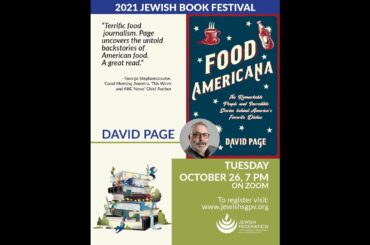 2021 Jewish Book Festival - David Page (Food Americana)