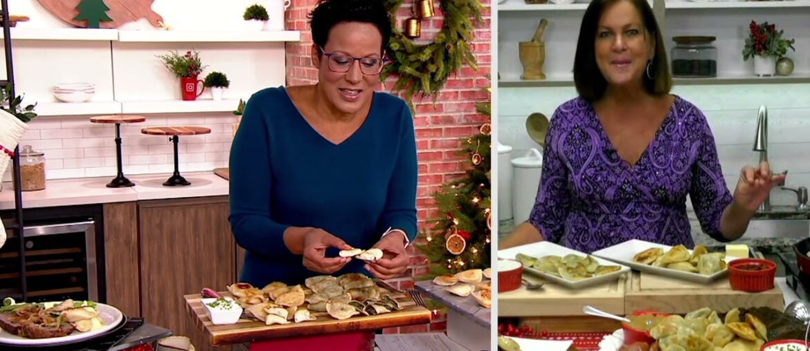 The Perfect Gourmet (36) 1.16-oz Pierogies on QVC The Perfect Gourmet (36) 1.16-oz Pierogies on QVC