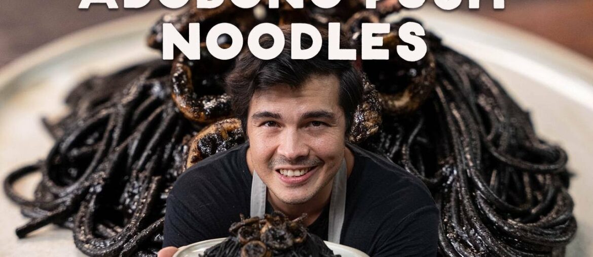 3 Ways To Cook Squid Ink Pasta (Butter Crab, Squid Adobo, Malunggay Pesto) with Erwan Heussaff 3 Ways To Cook Squid Ink Pasta (Butter Crab, Squid Adobo, Malunggay Pesto) with Erwan Heussaff
