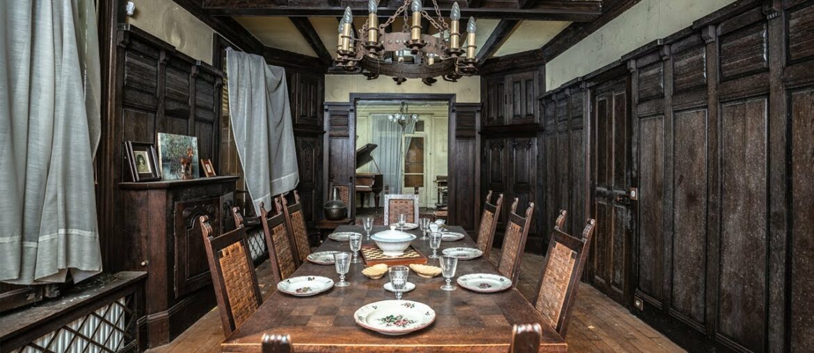 Believed to be cursed... | Abandoned French Manor w/ Everything Left Behind