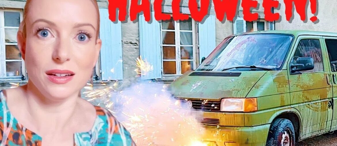 TURNING A FRENCH CHATEAU INTO A HAUNTED HOUSE FOR HALLOWEEN! TURNING A FRENCH CHATEAU INTO A HAUNTED HOUSE FOR HALLOWEEN!