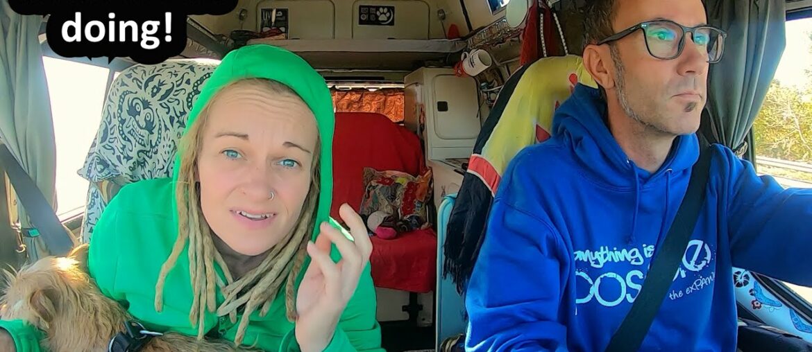 RUSHING THROUGH FRANCE to BEGIN WINTER VAN LIFE in the UK RUSHING THROUGH FRANCE to BEGIN WINTER VAN LIFE in the UK