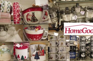 HomeGoods Shop With Me 2021|Holiday Dining Decor 2021*HomeGoods Kitchen Decor 2021*Homegoods holiday