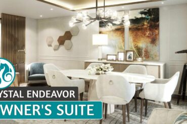 Crystal Endeavor | Owner's Suite With Veranda OS | Full Suite Tour & Review 4K