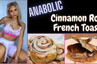 Anabolic | Cinnamon Roll French Toast | Recipe | Simple & Easy | High Protein | Low Calorie